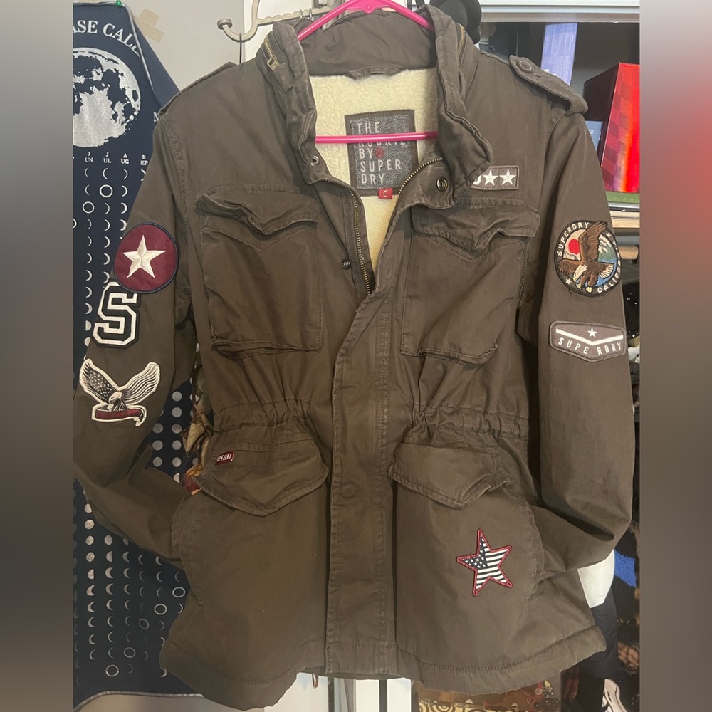 Winter Rookie Military Patch Jacket